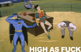 batman drugs comics high robin