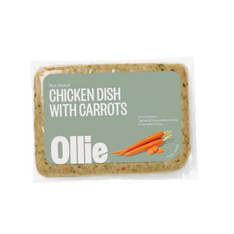 Dog Food Sticker by Ollie Pets