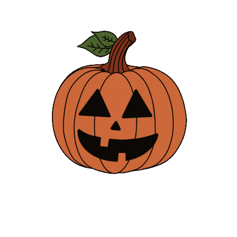 Jack O Lantern Halloween Sticker by Old Sole Designs