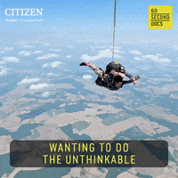Skydiving Parachute GIF by 60 Second Docs