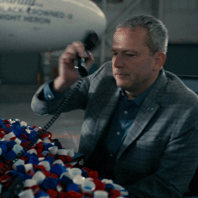 Hang Up Phone GIF by Frontier Airlines