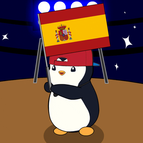Spanish World GIF by Pudgy Penguins