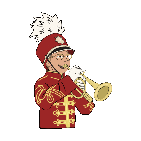 Marching Band Trumpet Sticker by The Music Man on Broadway