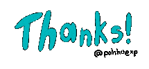 Thank You Sticker