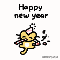 Happy New Year Congratulations GIF