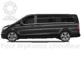 Driver Chauffeur Sticker by Alpha Mykonos Concierge