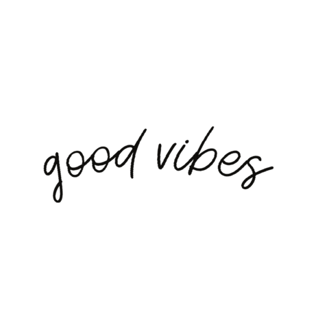 Good Vibes Sticker by The Village Markets