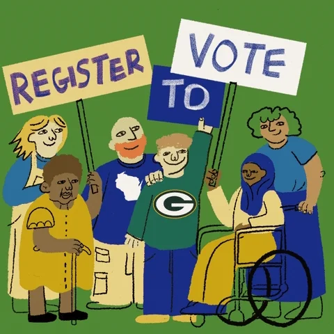 Voting Green Bay GIF