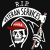 RIP veteran services grim reaper gif