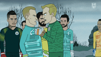 Champions League Fighting GIF by Bleacher Report