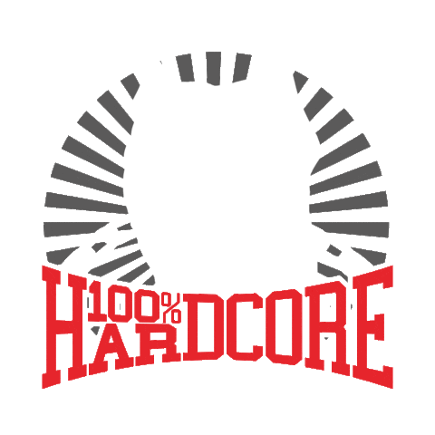 Dog Hardcore Sticker by 100procenthardcore
