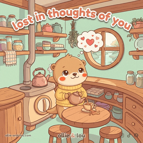 Miss You Thinking GIF by Ollie & Lou
