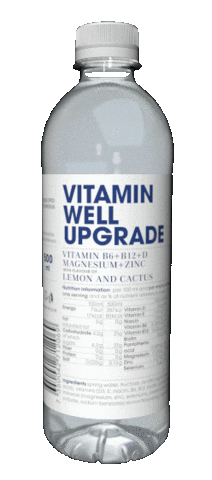 Upgrade Functionaldrink Sticker by Vitamin Well AB