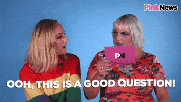 Asking Ask Me GIF by PinkNews