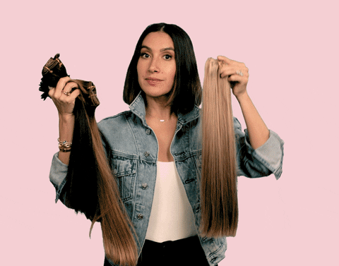 Extensions GIF by Jen Atkin - Find & Share on GIPHY