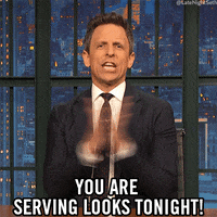 Excited Seth Meyers GIF by Late Night with Seth Meyers