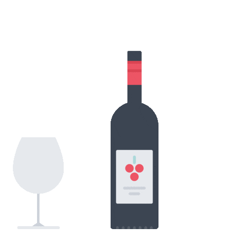 Wine Alcohol Sticker by Plann