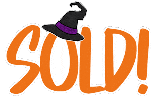 Halloween Justsold Sticker by Decorating Outlet