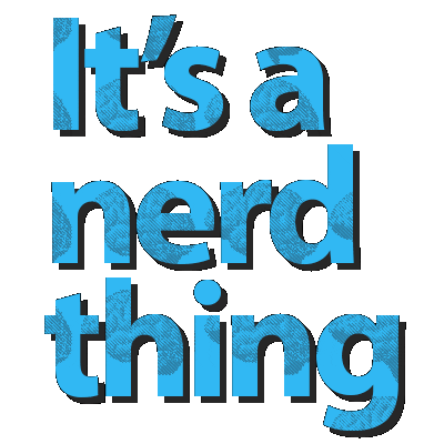 Nerd Geek Sticker by American Mensa