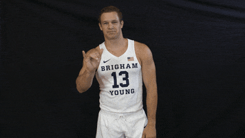 Byu Basketball Brigham GIF by BYU Cougars