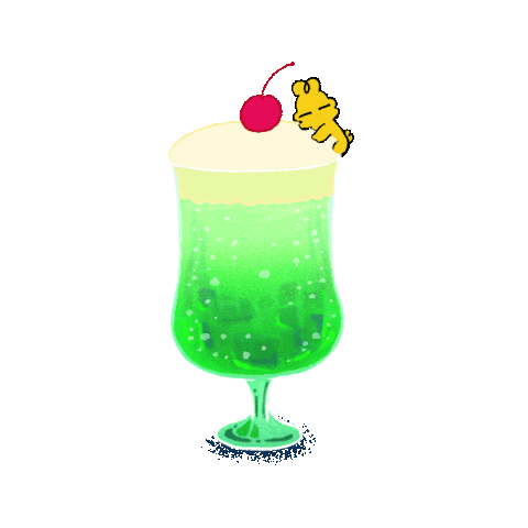 Cherry Float Sticker