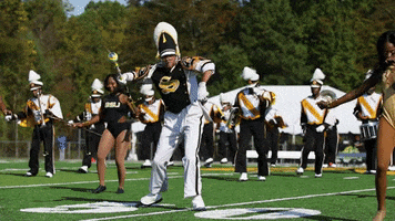 Marching Band Dance GIF by Bowie State University