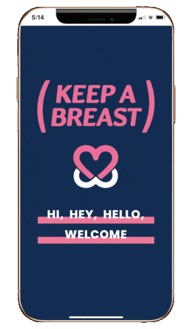 Check Yourself Breast Cancer Sticker by Keep A Breast