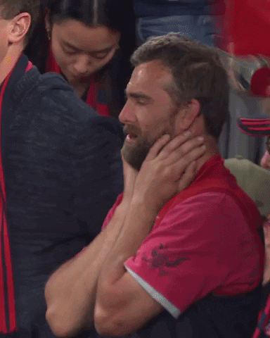 Melbourne Football Club Crying GIF by Melbournefc
