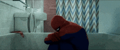 Spider Man Reaction GIF by MOODMAN