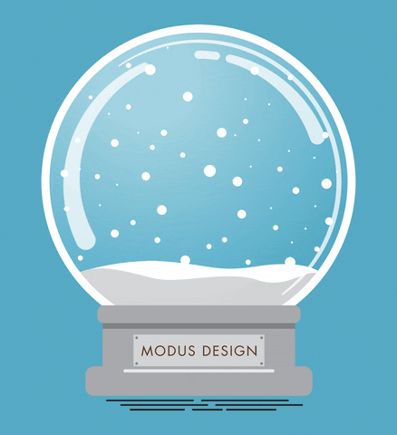 Melissa_Modus_Design snow snowglobe yamato modus design GIF