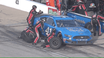 Pit Stop Oops GIF by NASCAR