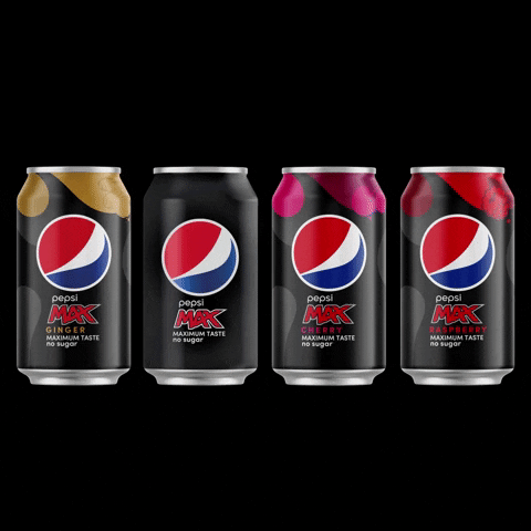 Fizzy Drink Logo GIF by Pepsi Max