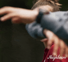 Happy Laugh GIF by Neighbours (Official TV Show account)