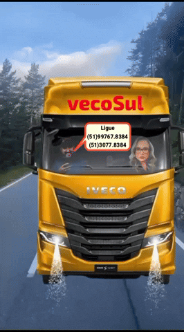 Truck Driving GIF by vecosul