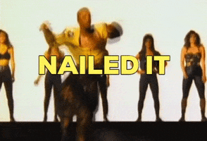 nailed it hammer time GIF