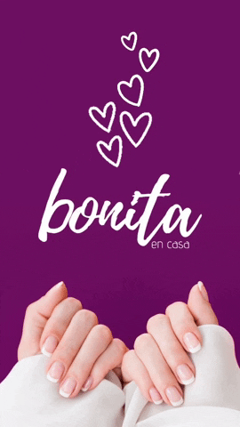 bonitaencasa love casa manicure en GIF