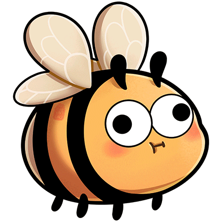 Bee GIF by vanlau
