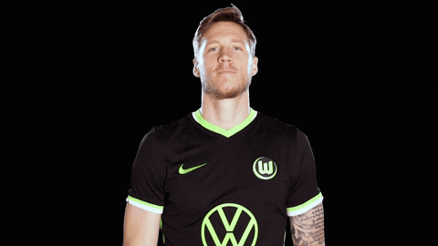 Wout Weghorst Reaction GIF by VfL Wolfsburg - Find & Share on GIPHY