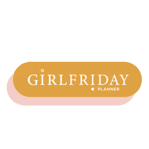 GirlFriday Planner Sticker