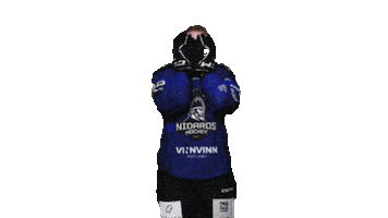 Happy Ice Hockey Sticker by Nidaros Hockey