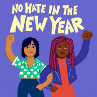 Happy New Year GIF by LA vs. Hate