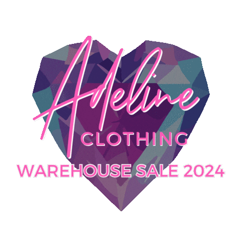 Shopping Warehouse Sale Sticker by Adeline Clothing