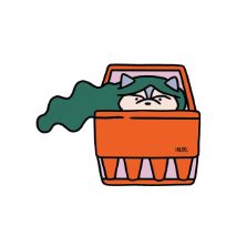 Hair Camp Sticker