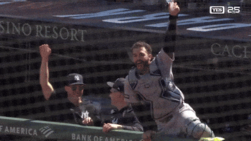 Celebrate New York Yankees GIF by MLB