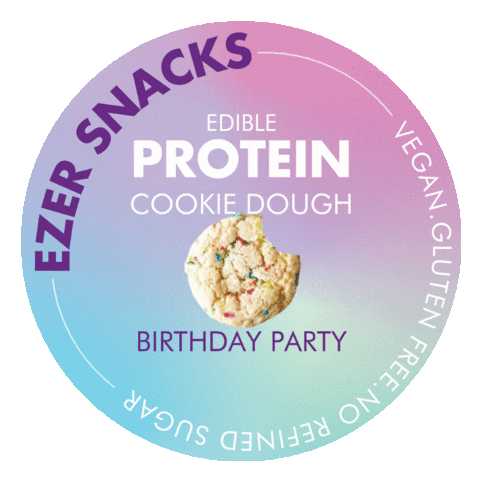 Cookies Protein Sticker by EZERSnacks
