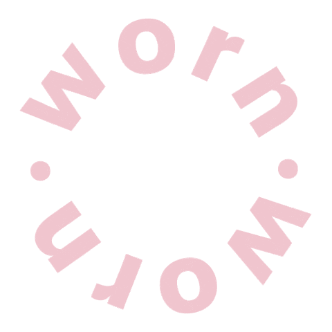 worn. Sticker