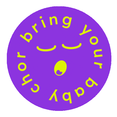 Ooooh Sticker by bring your baby chor®
