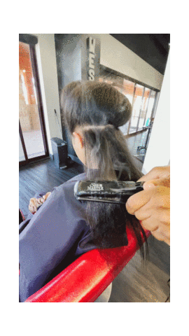 Hair Using Sticker by Silk master professional