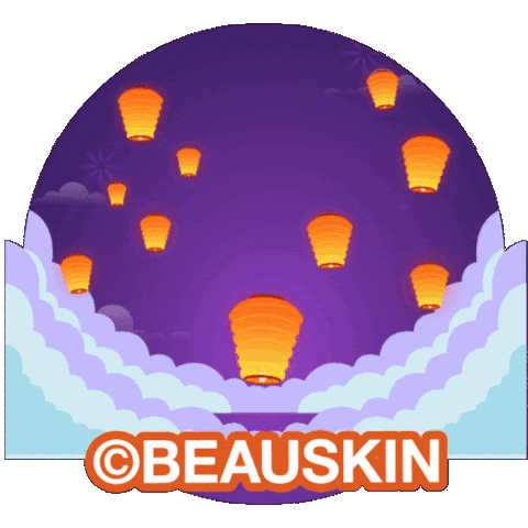 Happy Festival Sticker by BEAUSKIN