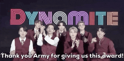 Thank You Army GIF by Billboard Music Awards